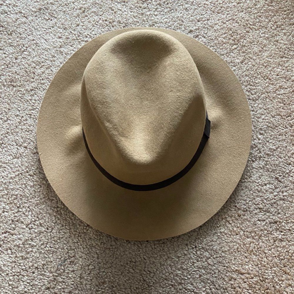 David & Young Brown Brim Hat